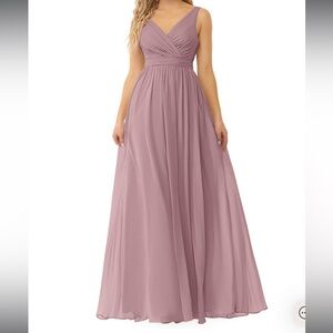 Azazie dusty rose dress bridesmaid size A6